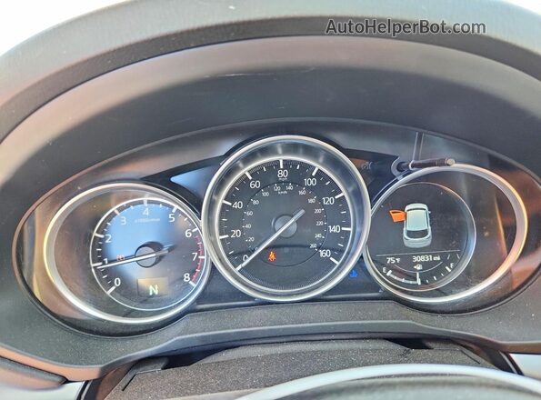 JM3KFBBL9S0683305 2025 MAZDA CX-5 Tan Instrument cluster view