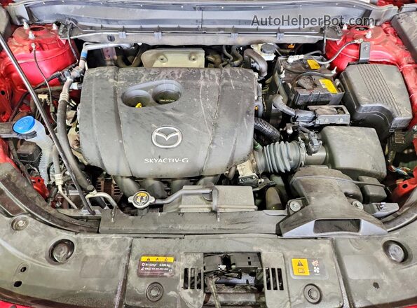 JM3KFBBLXS0634484 2025 MAZDA CX-5 Red Engine compartment view
