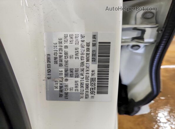JM3KFBBLXS0679666 2025 MAZDA CX-5 White Vista de la etiqueta del VIN