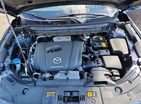 JM3KFBBLXS0811664 2025 MAZDA CX-5 Blue Engine compartment view