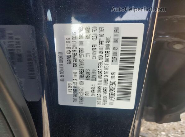 JM3KFBBM0P0263500 2023 MAZDA CX-5 Blue Widok naklejki z numerem VIN