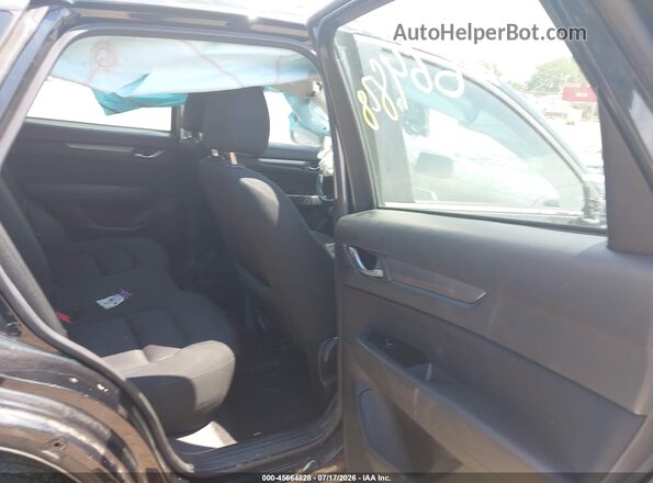 JM3KFBBM1J0457220 2018 MAZDA CX-5 Black VIN კოდის სტიკერის ხედი