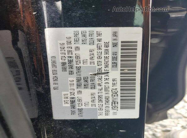 JM3KFBBM1K1604874 2019 MAZDA CX-5 Black VIN sticker view