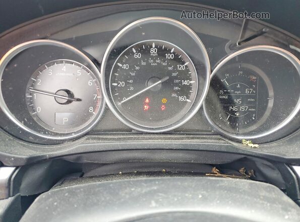 JM3KFBBM1K1604874 2019 MAZDA CX-5 Black Instrument cluster view