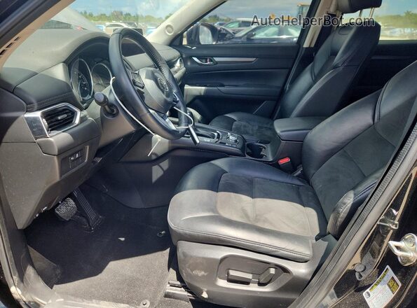 JM3KFBBM1P0170596 2023 MAZDA CX-5 Black Widok wnętrza z przodu