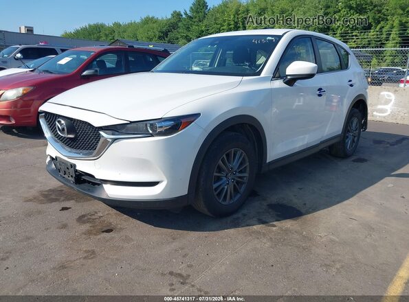 JM3KFBBM2J0452446 2018 MAZDA CX-5 White Front left
