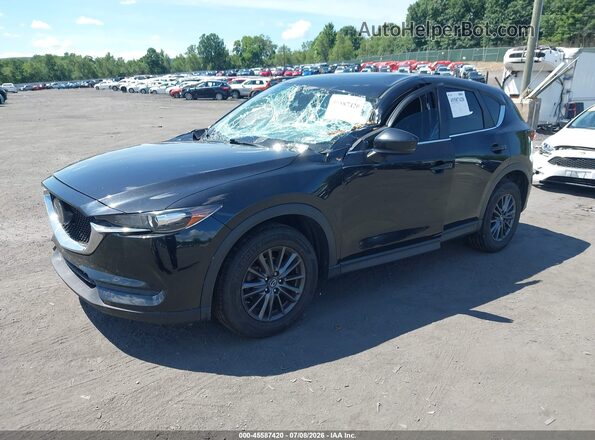 JM3KFBBM2L1796131 2020 MAZDA CX-5 Black Передня ліва чверть