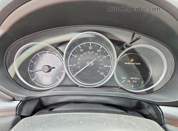 JM3KFBBM2N0572107 2022 MAZDA CX-5 Красный Вид щитка приборов