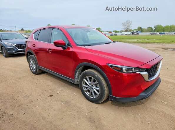 JM3KFBBM2N0572107 2022 MAZDA CX-5 Красный Передняя правая четверть