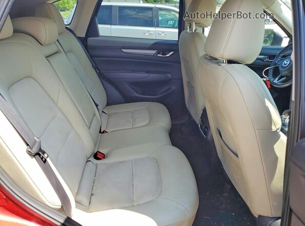 JM3KFBBM2N0581762 2022 MAZDA CX-5 Бордовый Вид задней части салона