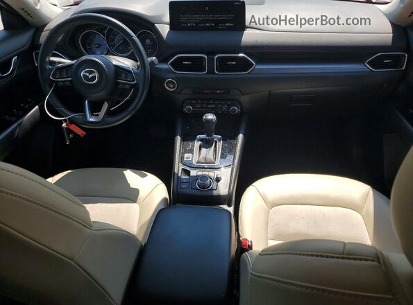 JM3KFBBM2N0581762 2022 MAZDA CX-5 Бордовый Вид панели приборов