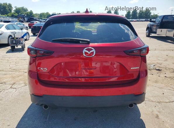 JM3KFBBM2N0581762 2022 MAZDA CX-5 Бордовый Вид сзади