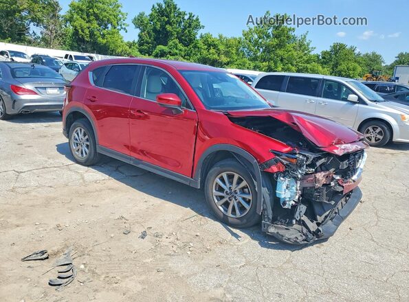 JM3KFBBM2N0581762 2022 MAZDA CX-5 Бордовый Передняя правая четверть