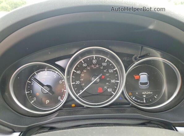 JM3KFBBM3P0252927 2023 MAZDA CX-5 White ხელსაწყოთა პანელის ხედი