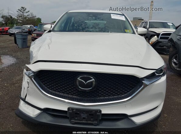 JM3KFBBM4J0447216 2018 MAZDA CX-5 White Widok zestawu wskaźników