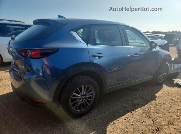 JM3KFBBM4K0617799 2019 MAZDA CX-5 Синий Задняя правая четверть