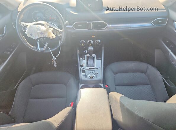 JM3KFBBM4K0617799 2019 MAZDA CX-5 Синий Вид панели приборов