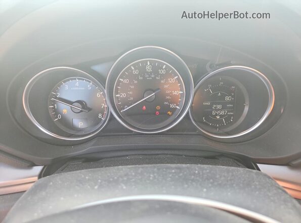 JM3KFBBM4K0617799 2019 MAZDA CX-5 Синий Вид щитка приборов