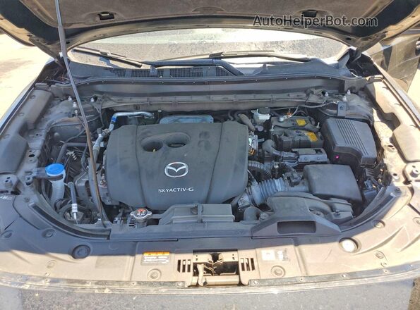 JM3KFBBM4N0565790 2022 MAZDA CX-5 Black Vista del compartimento del motor