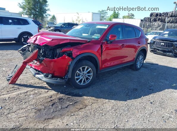 JM3KFBBM4P0228491 2023 MAZDA CX-5 Red Vista tres cuartos delantera izquierda