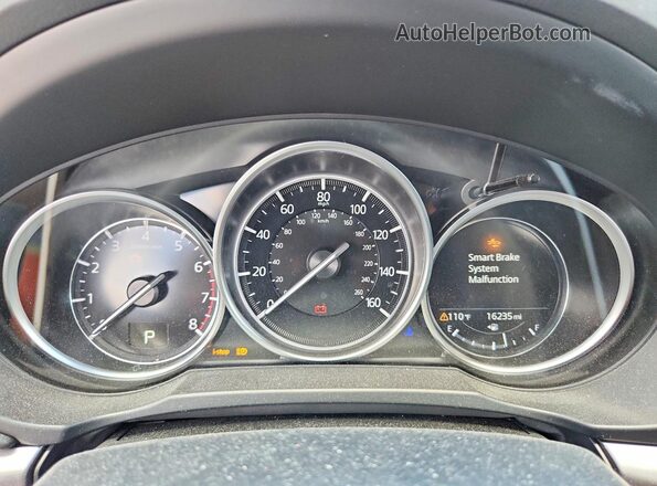 JM3KFBBM4R0391791 2024 MAZDA CX-5 Silver Instrument cluster view