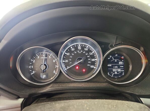 JM3KFBBM6J0356237 2018 MAZDA CX-5 Серебряный Вид щитка приборов
