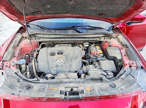 JM3KFBBM6P0170089 2023 MAZDA CX-5 Red ძრავის განყოფილების ხედი
