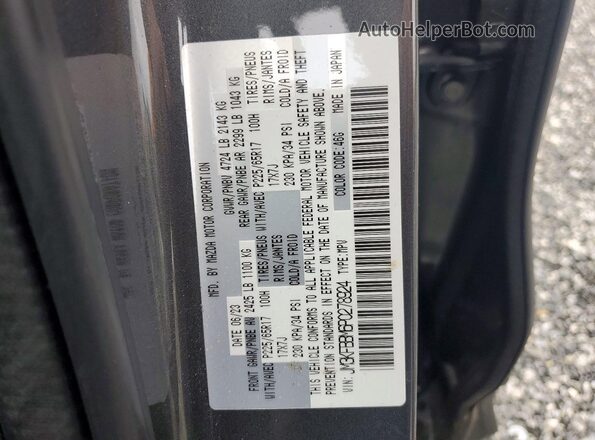 JM3KFBBM6P0278924 2023 MAZDA CX-5 Black Vista del compartimento del motor