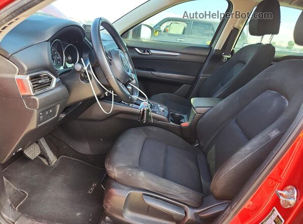 JM3KFBBM7L0735234 2020 MAZDA CX-5 Red Vista interior delantera