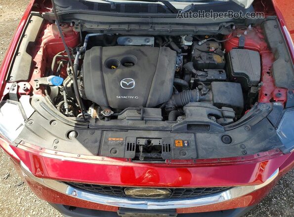 JM3KFBBM7N0558672 2022 MAZDA CX-5 Burgundy Engine compartment view