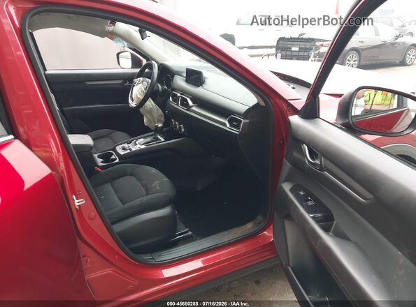 JM3KFBBM8K0677682 2019 MAZDA CX-5 Burgundy Widok wnętrza z przodu
