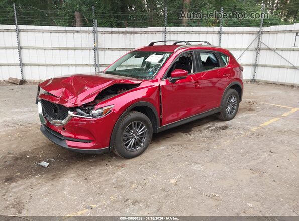 JM3KFBBM8K0677682 2019 MAZDA CX-5 Burgundy Przód lewy