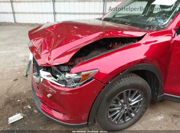 JM3KFBBM8K0677682 2019 MAZDA CX-5 Burgundy Widok z przodu