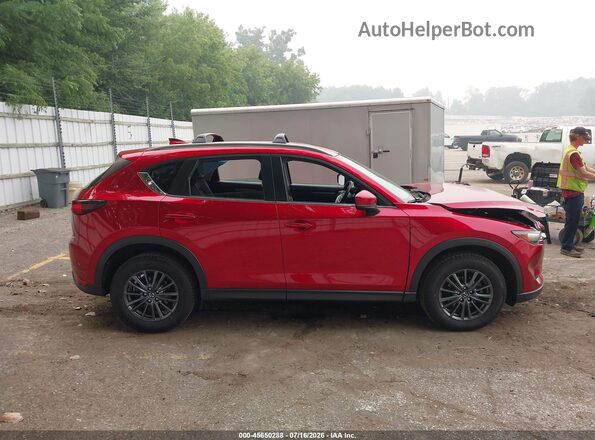 JM3KFBBM8K0677682 2019 MAZDA CX-5 Burgundy Widok wnętrza z tyłu