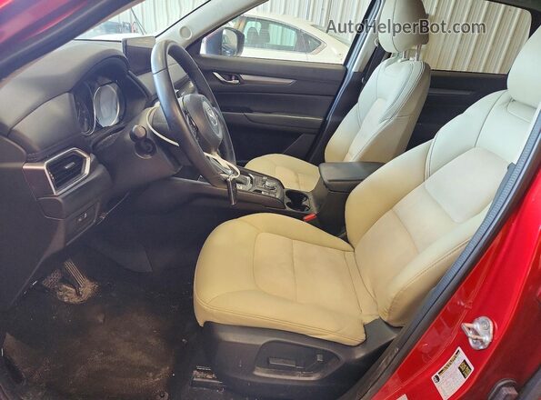 JM3KFBBM9P0287245 2023 MAZDA CX-5 Burgundy წინა სალონის ხედი