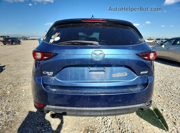 JM3KFBBMXJ0443445 2018 MAZDA CX-5 Blue Widok z tyłu