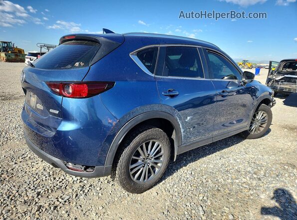 JM3KFBBMXJ0443445 2018 MAZDA CX-5 Blue Tył prawy