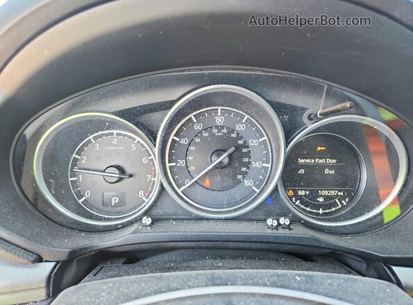 JM3KFBBMXJ0443445 2018 MAZDA CX-5 Blue Widok zestawu wskaźników
