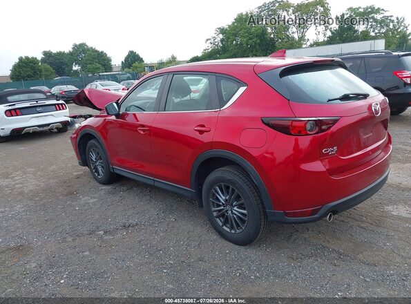 JM3KFBBMXL0801856 2020 MAZDA CX-5 Red Trasero izquierdo