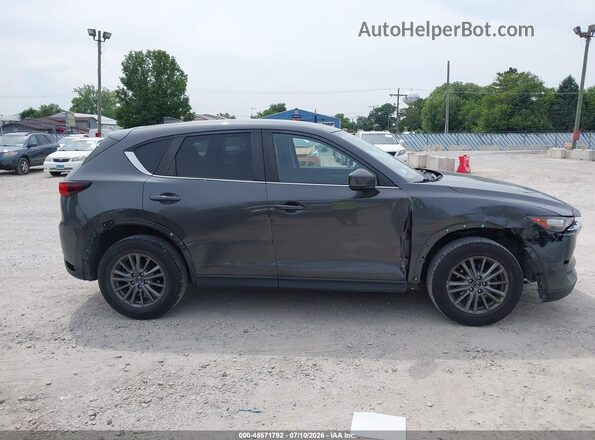 JM3KFBCL0H0133661 2017 MAZDA CX-5 Gray Rear interior view