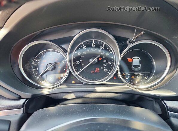 JM3KFBCL0R0468162 2024 MAZDA CX-5 Blue ხელსაწყოთა პანელის ხედი