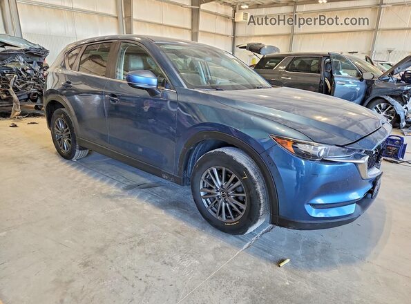 JM3KFBCL1H0111961 2017 MAZDA CX-5 Blue Передня права чверть