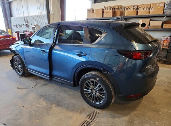 JM3KFBCL1H0111961 2017 MAZDA CX-5 Blue Задня ліва чверть