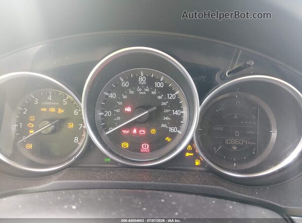JM3KFBCL1H0136987 2017 MAZDA CX-5 White Widok tylnych siedzeń