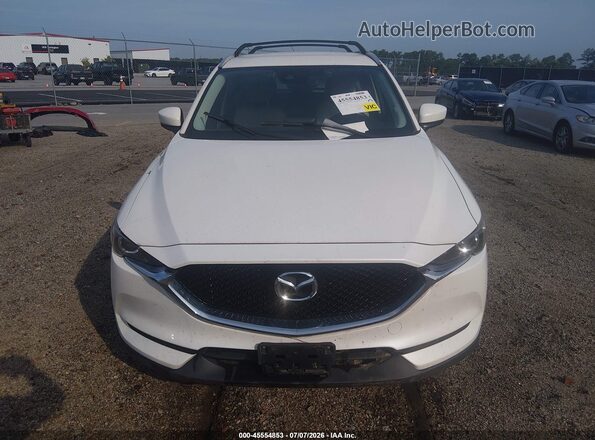 JM3KFBCL1H0136987 2017 MAZDA CX-5 White Widok zestawu wskaźników