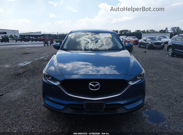 JM3KFBCL1H0180147 2017 MAZDA CX-5 Blue Вид задньої частини салону