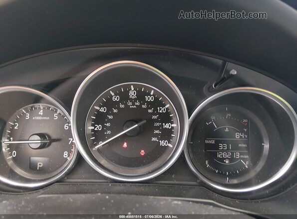 JM3KFBCL1H0180147 2017 MAZDA CX-5 Blue Вид задніх сидінь