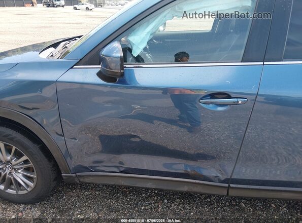 JM3KFBCL1H0180147 2017 MAZDA CX-5 Blue Вид спереду