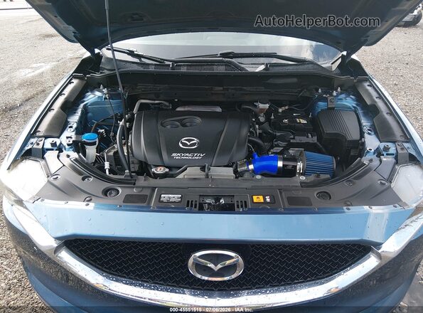 JM3KFBCL1H0180147 2017 MAZDA CX-5 Blue Вид ззаду