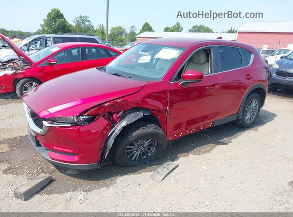 JM3KFBCL1H0196249 2017 MAZDA CX-5 Red Передня ліва чверть